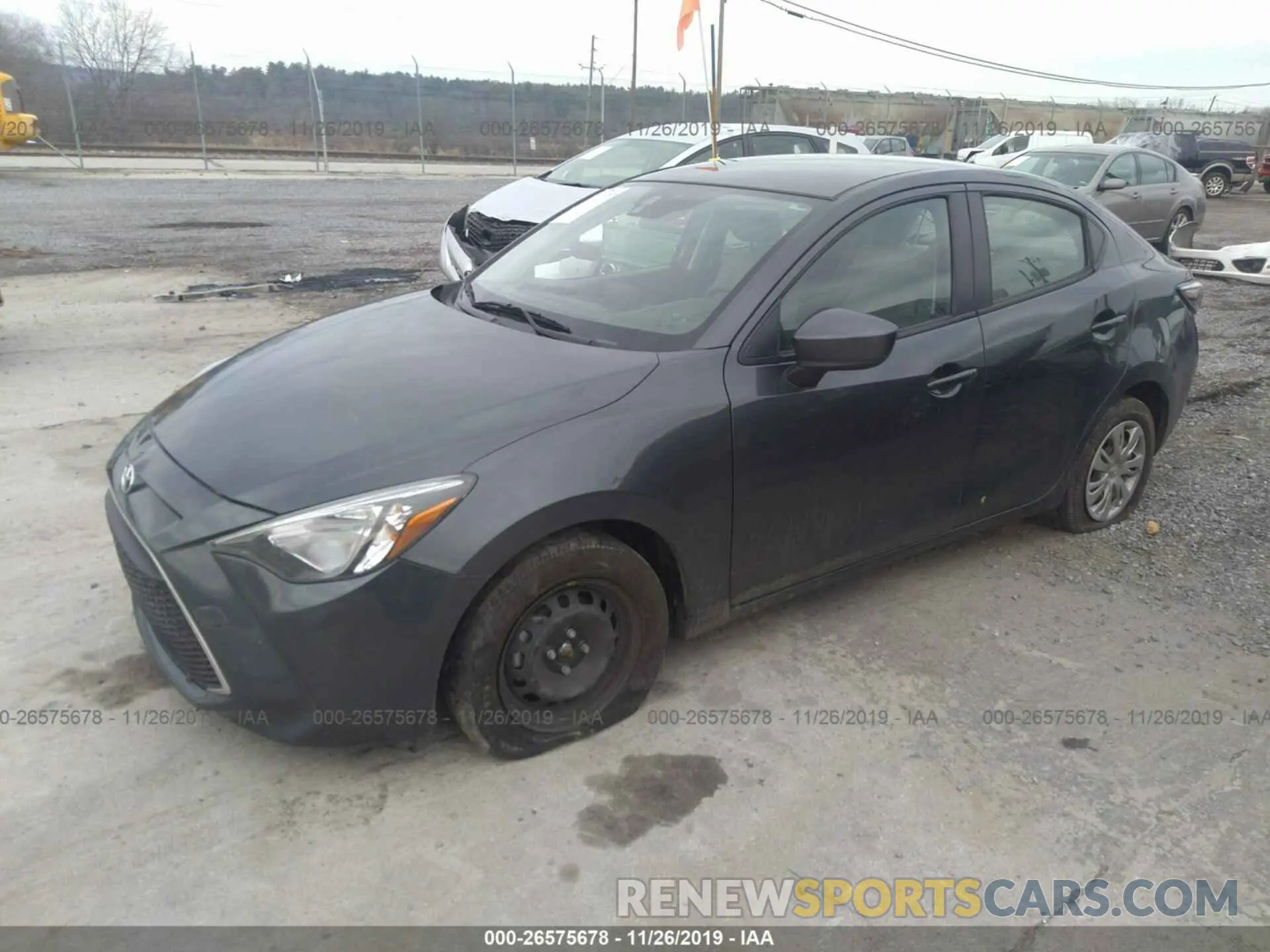 2 Photograph of a damaged car 3MYDLBYV3KY510244 TOYOTA YARIS 2019