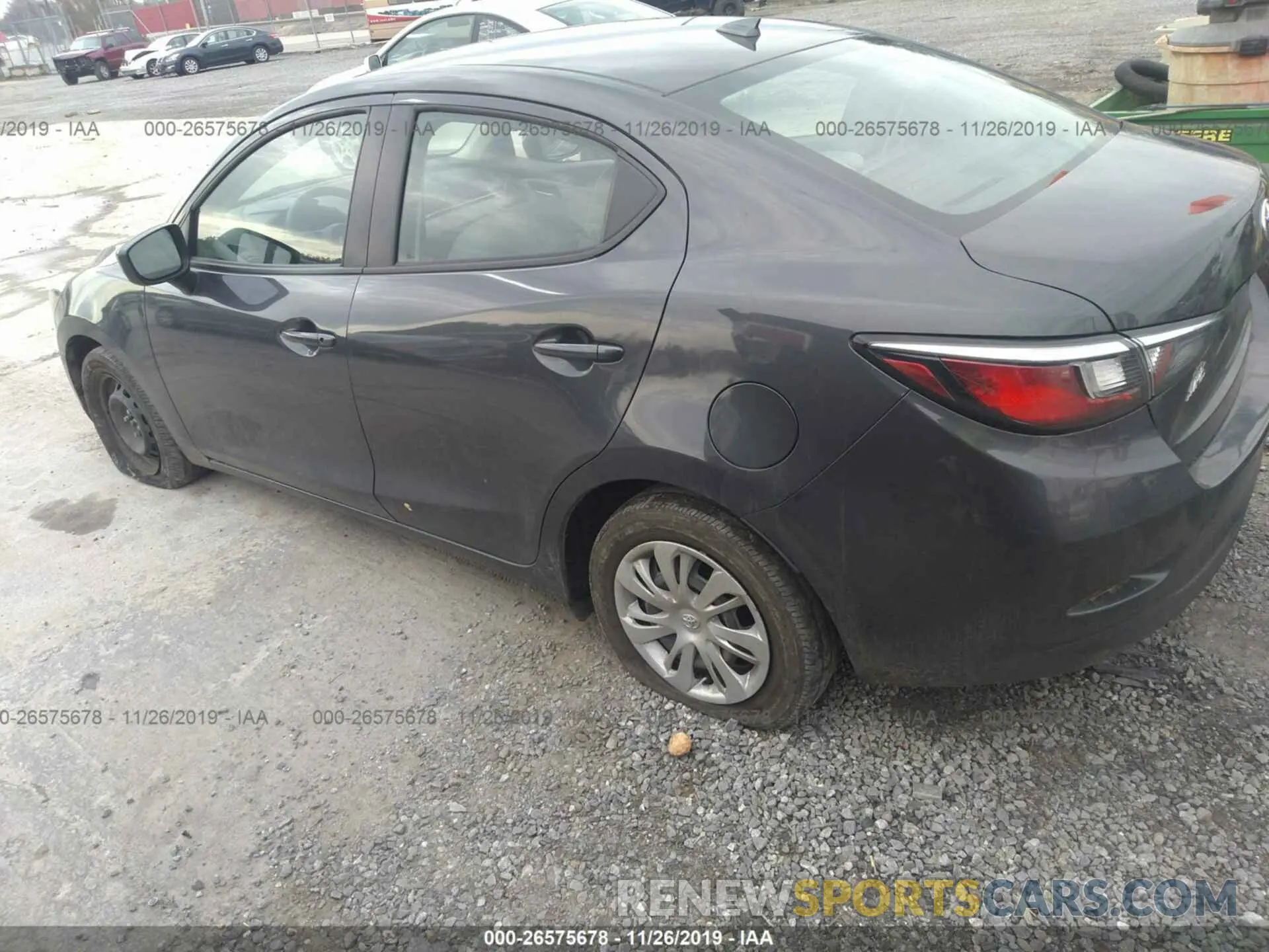 3 Photograph of a damaged car 3MYDLBYV3KY510244 TOYOTA YARIS 2019