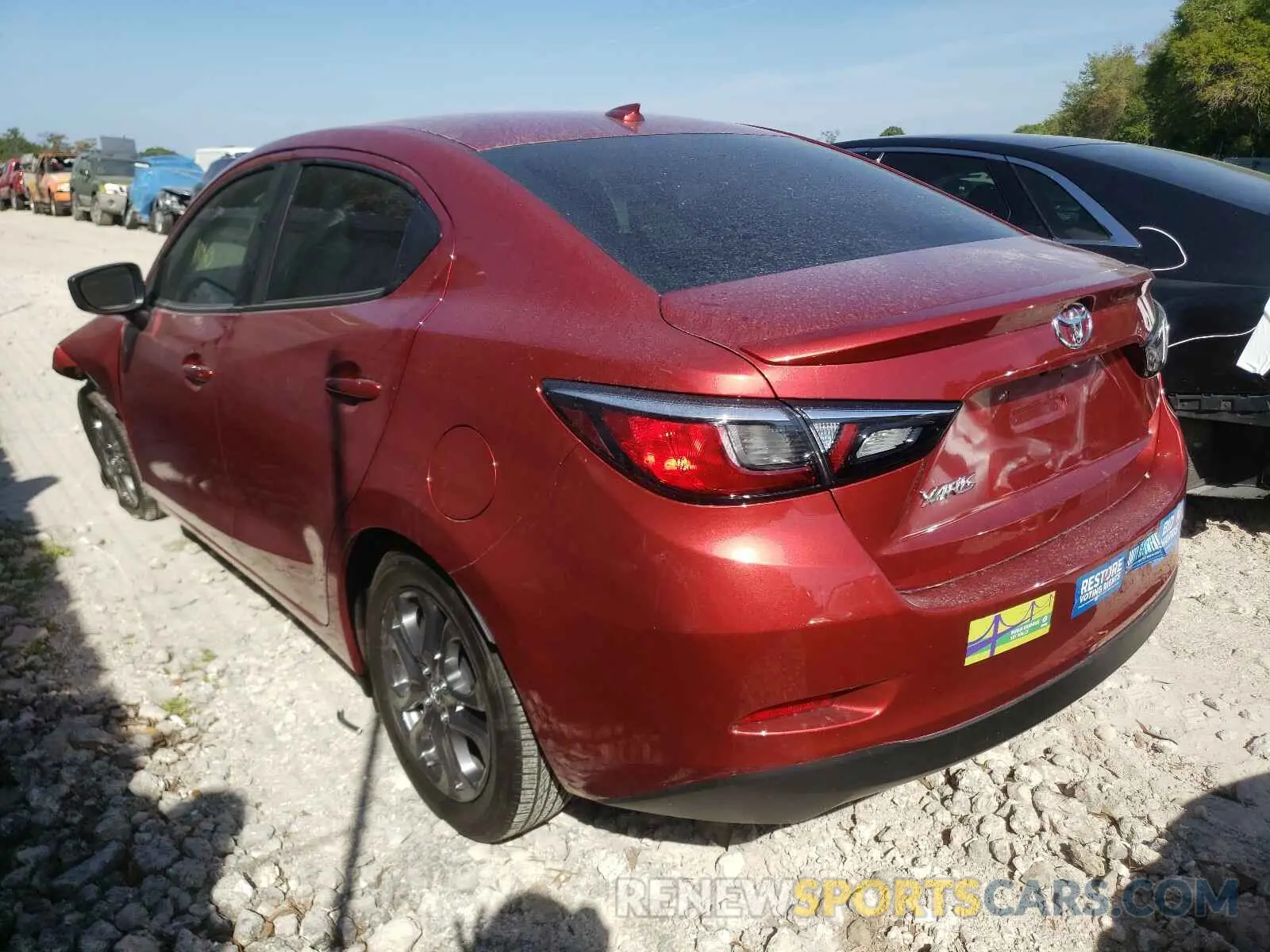 3 Photograph of a damaged car 3MYDLBYV3KY520689 TOYOTA YARIS 2019