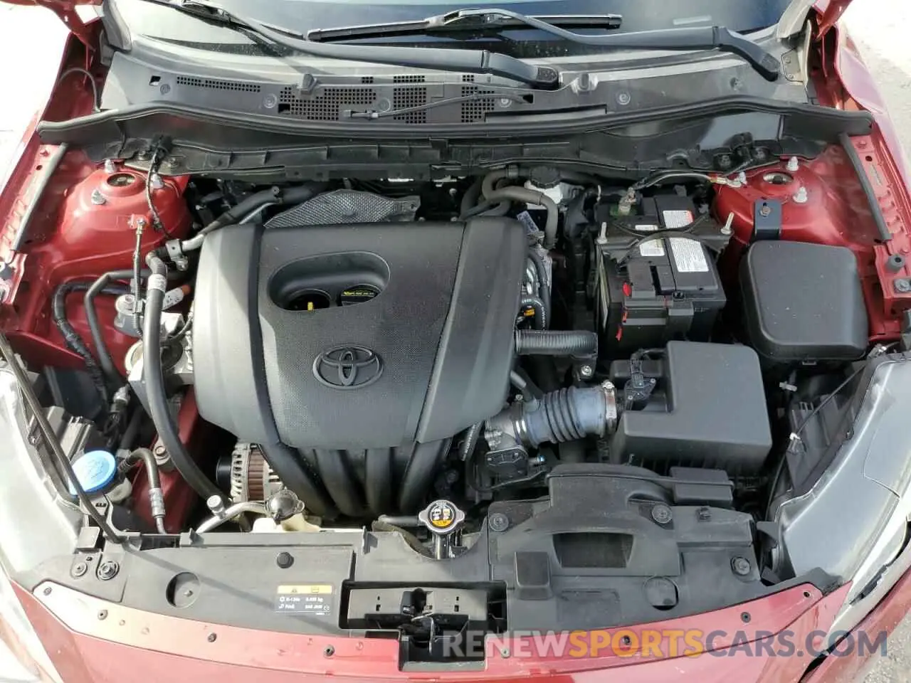 11 Photograph of a damaged car 3MYDLBYV4KY509300 TOYOTA YARIS 2019
