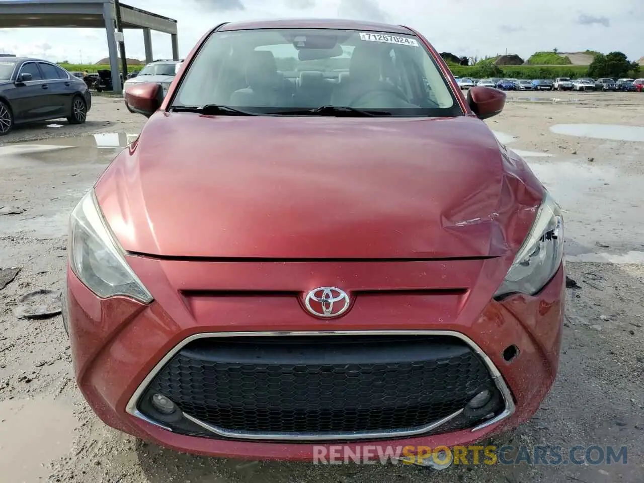 5 Photograph of a damaged car 3MYDLBYV4KY509300 TOYOTA YARIS 2019