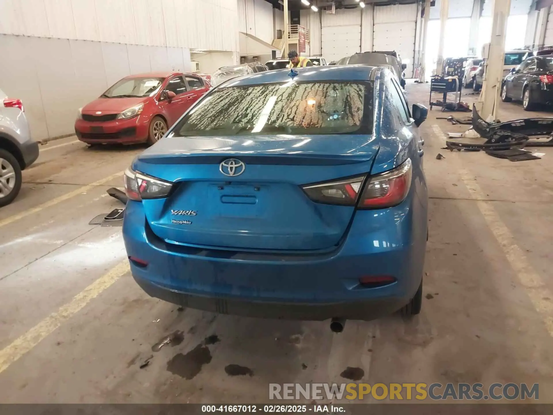 16 Фотография поврежденного автомобиля 3MYDLBYV4KY510172 TOYOTA YARIS 2019