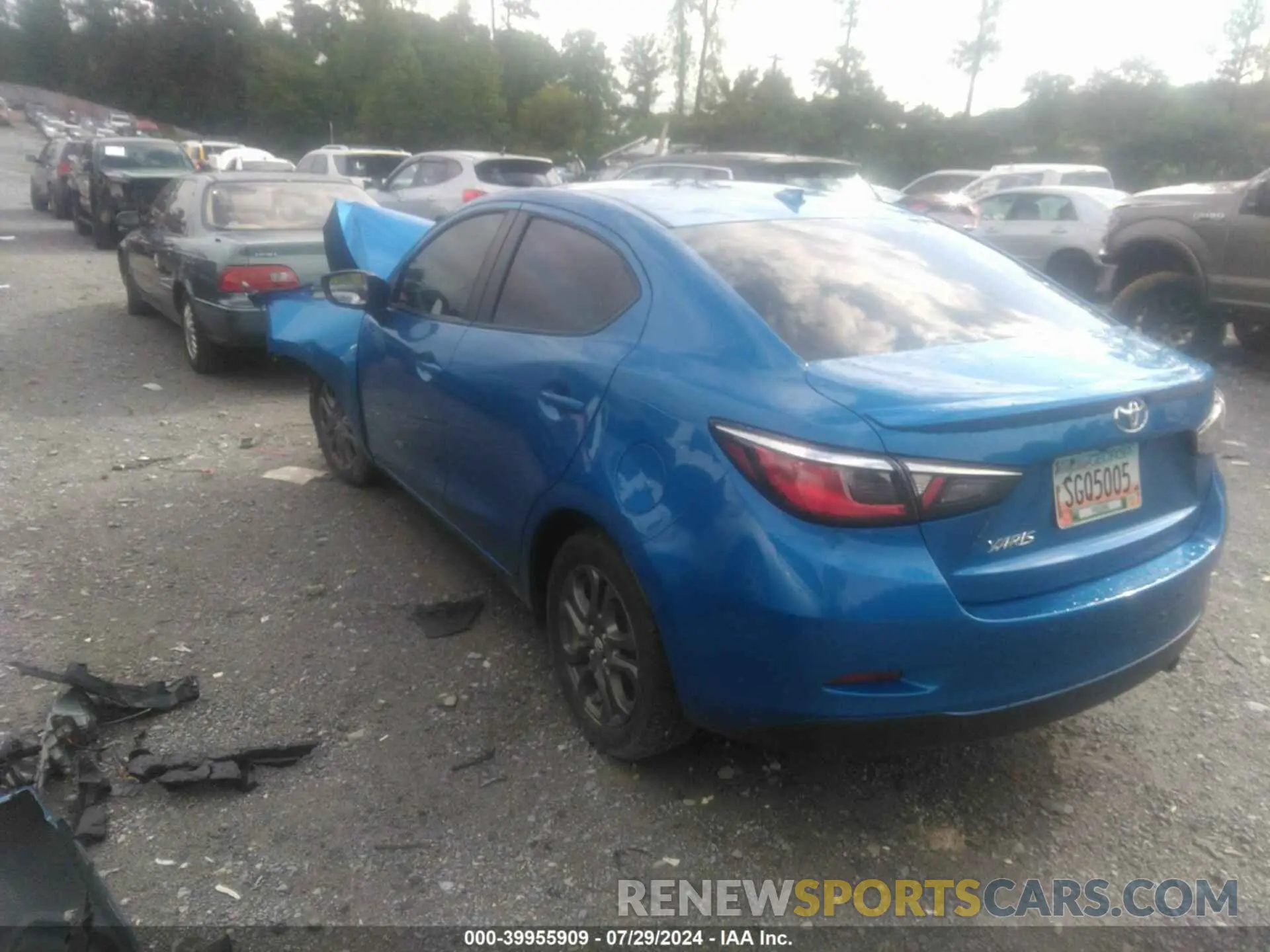 3 Фотография поврежденного автомобиля 3MYDLBYV4KY511631 TOYOTA YARIS 2019