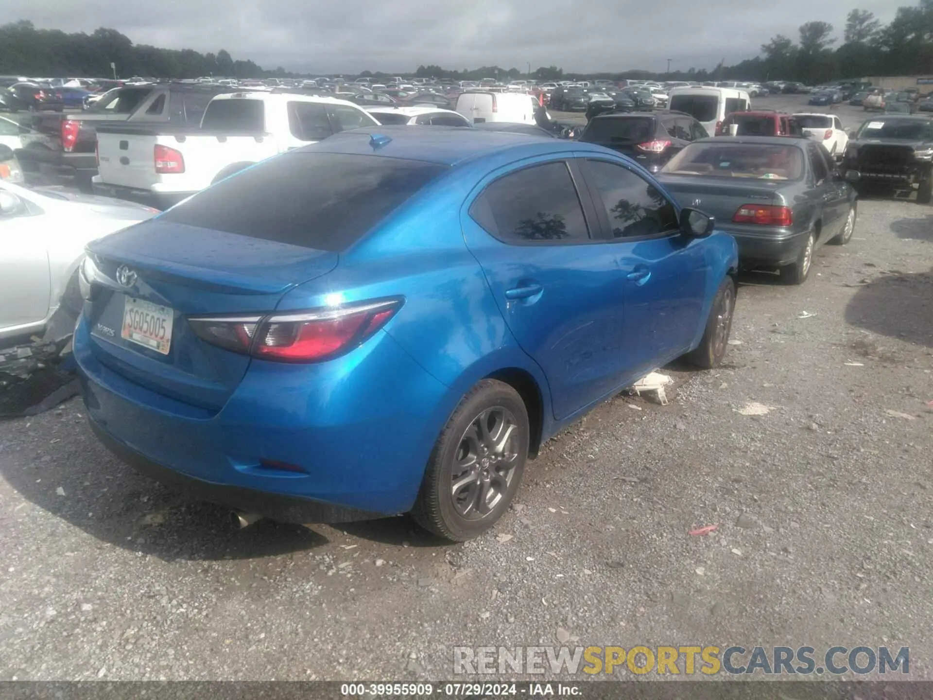 4 Фотография поврежденного автомобиля 3MYDLBYV4KY511631 TOYOTA YARIS 2019