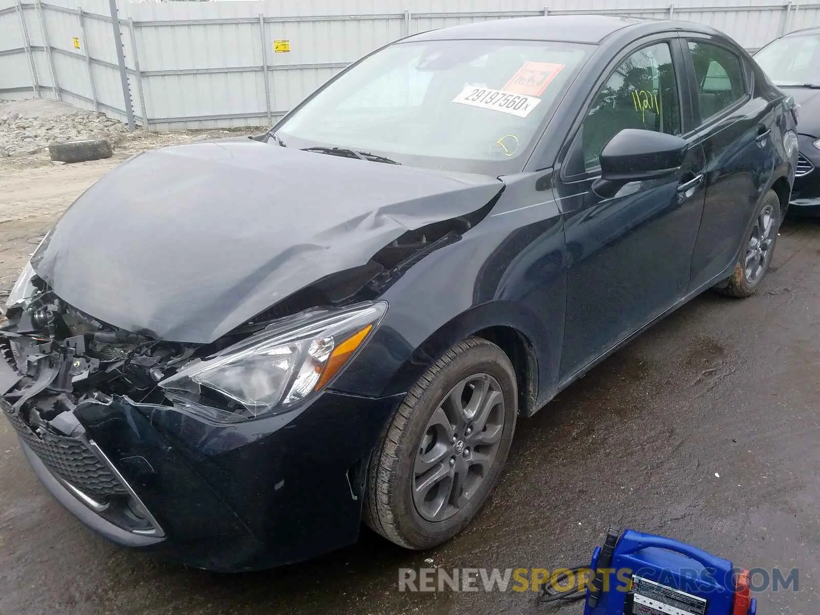 2 Photograph of a damaged car 3MYDLBYV4KY513248 TOYOTA YARIS 2019
