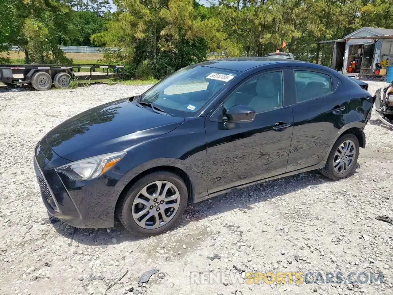 1 Photograph of a damaged car 3MYDLBYV4KY513458 TOYOTA YARIS 2019