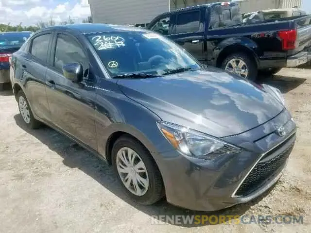 1 Photograph of a damaged car 3MYDLBYV4KY522600 TOYOTA YARIS 2019
