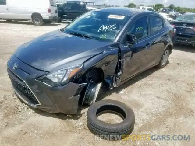 2 Photograph of a damaged car 3MYDLBYV4KY522600 TOYOTA YARIS 2019