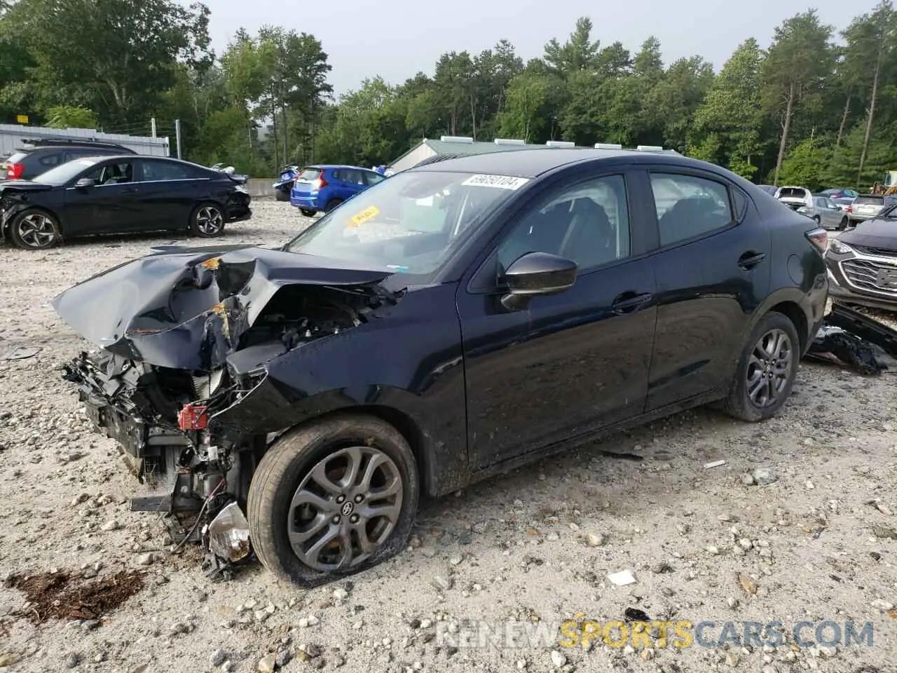 1 Фотография поврежденного автомобиля 3MYDLBYV4KY528560 TOYOTA YARIS 2019