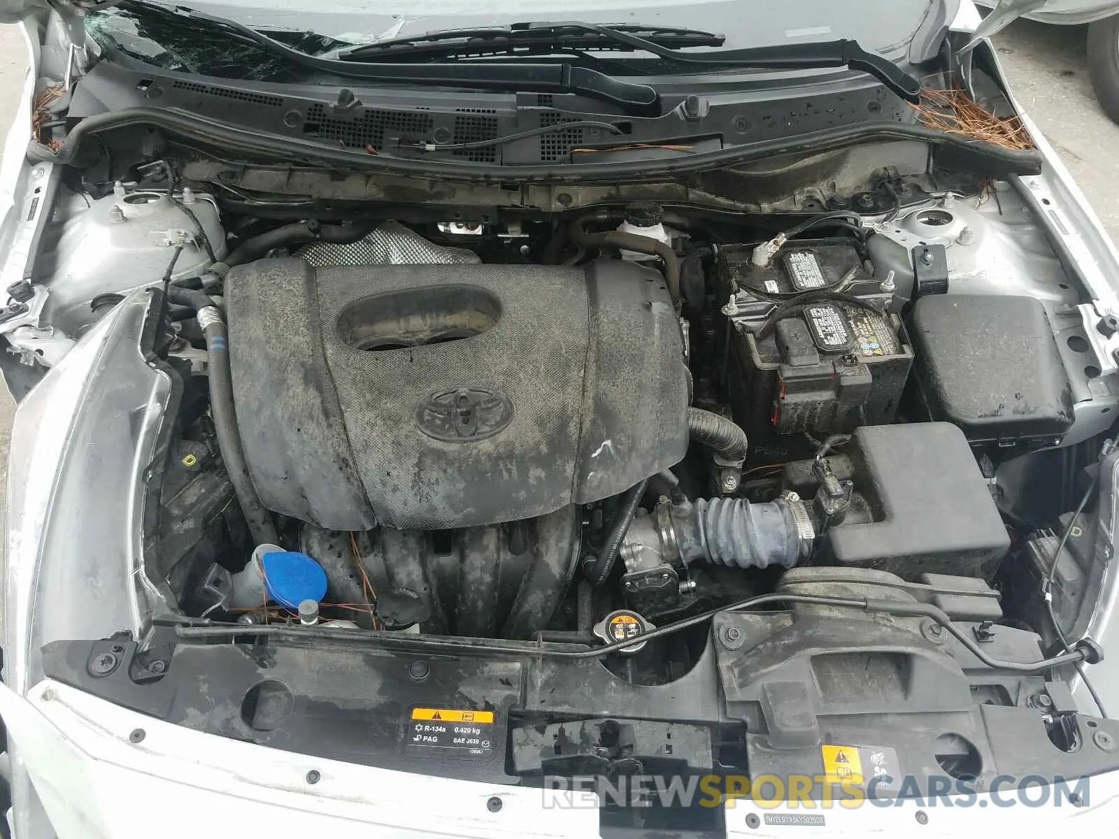 7 Photograph of a damaged car 3MYDLBYV5KY502520 TOYOTA YARIS 2019