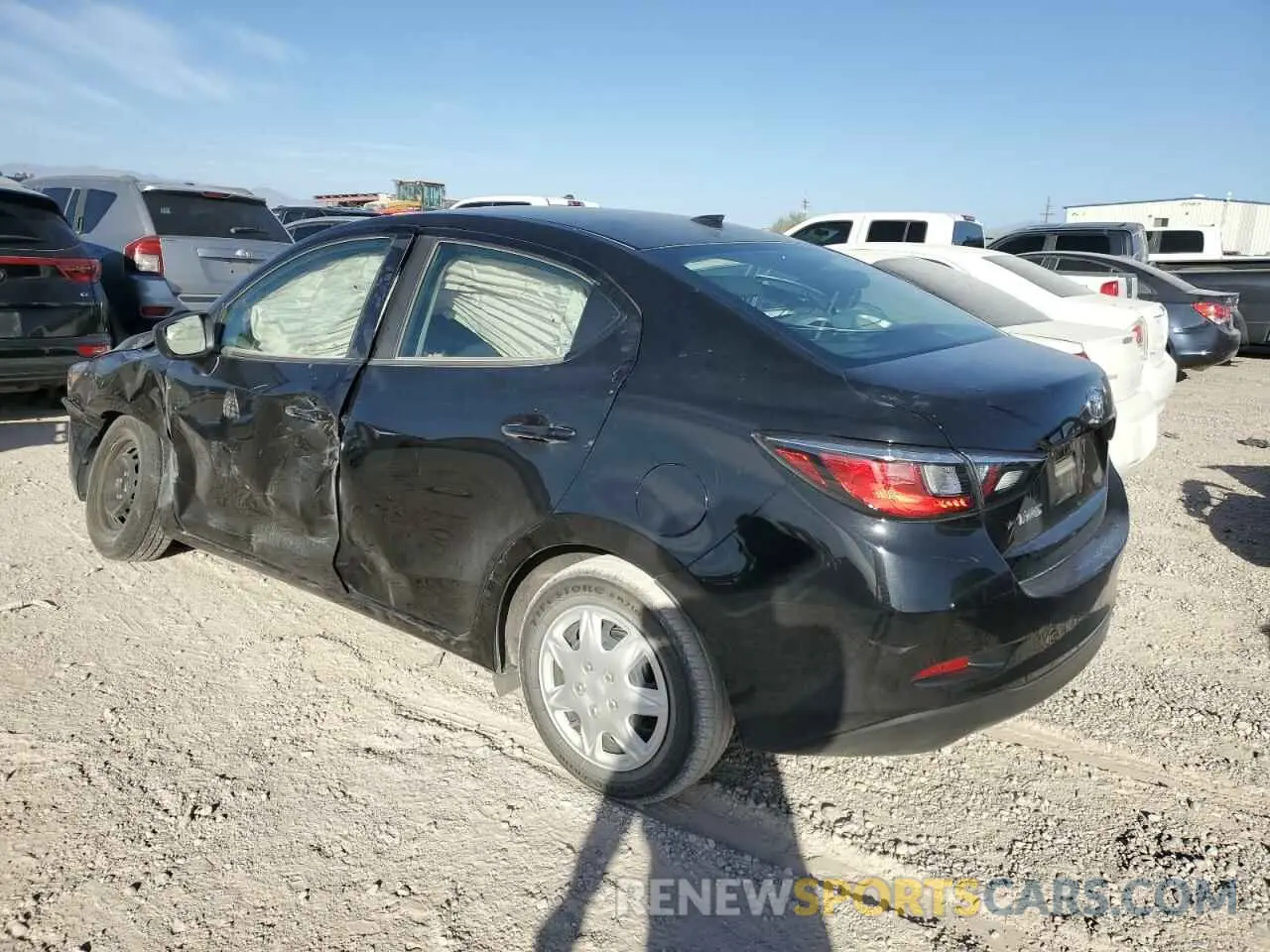 2 Photograph of a damaged car 3MYDLBYV5KY506907 TOYOTA YARIS 2019