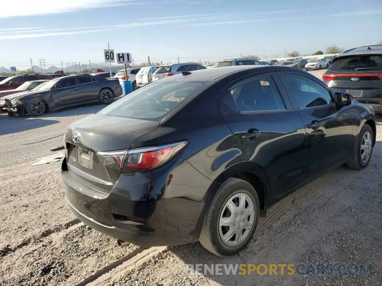 3 Photograph of a damaged car 3MYDLBYV5KY506907 TOYOTA YARIS 2019