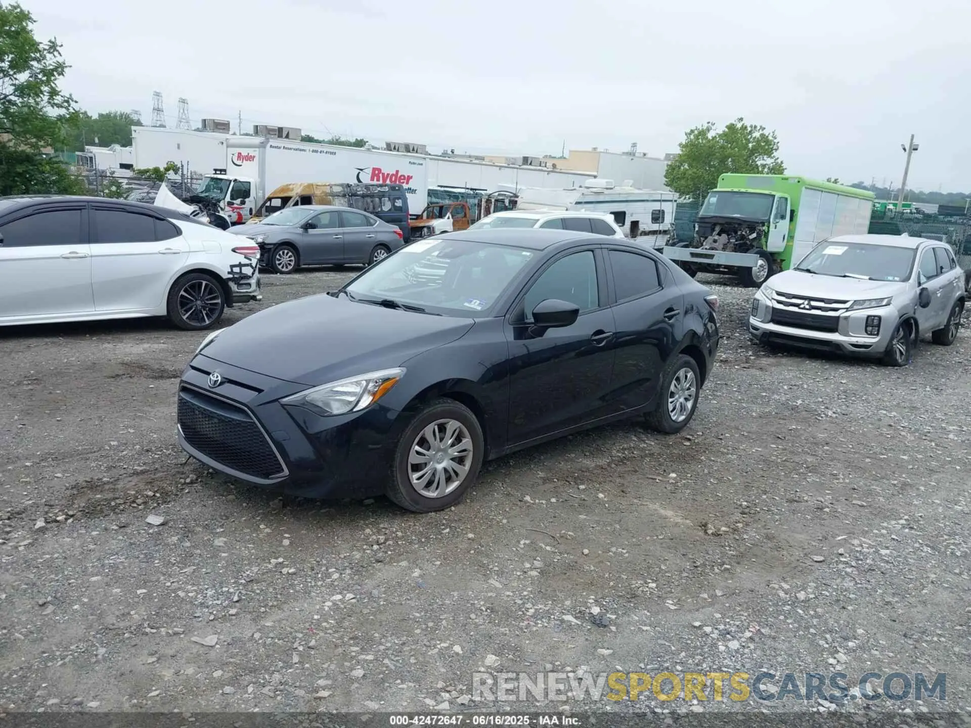 2 Photograph of a damaged car 3MYDLBYV5KY520984 TOYOTA YARIS 2019