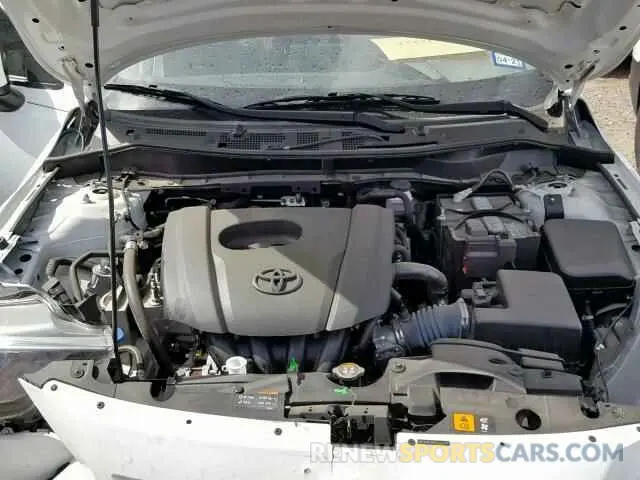 7 Photograph of a damaged car 3MYDLBYV5KY524744 TOYOTA YARIS 2019