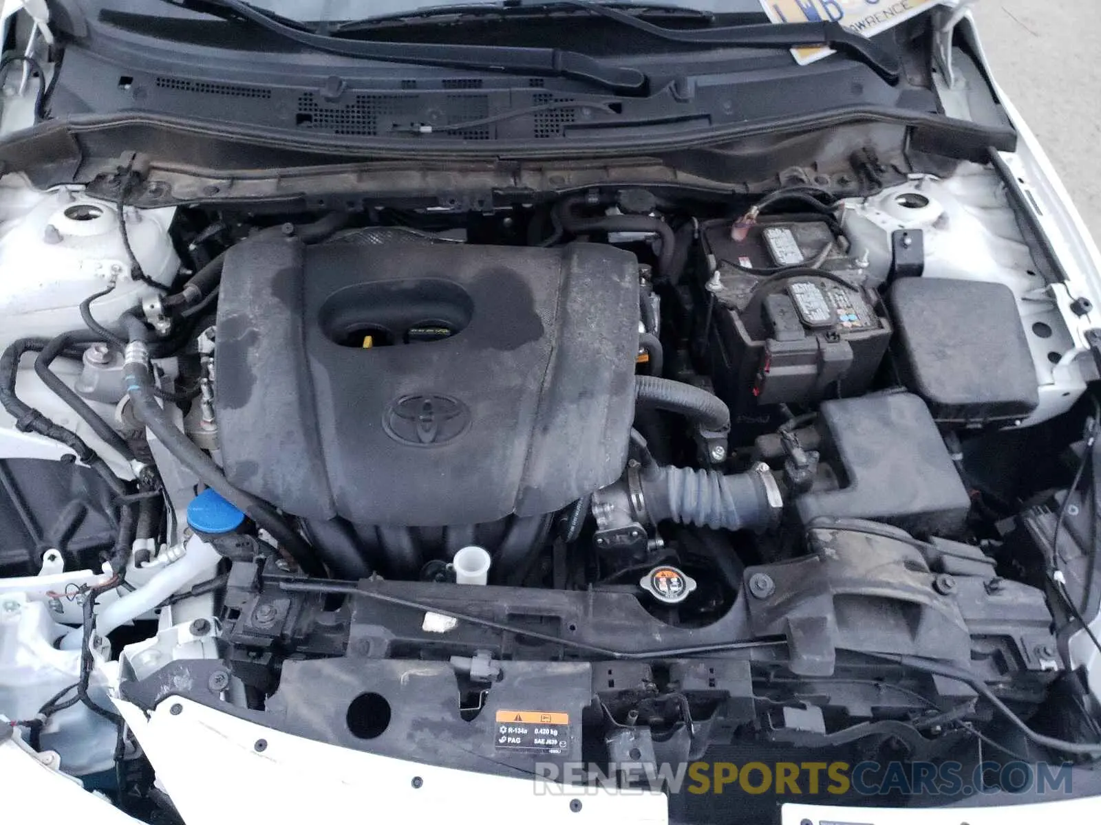 7 Photograph of a damaged car 3MYDLBYV6KY505751 TOYOTA YARIS 2019