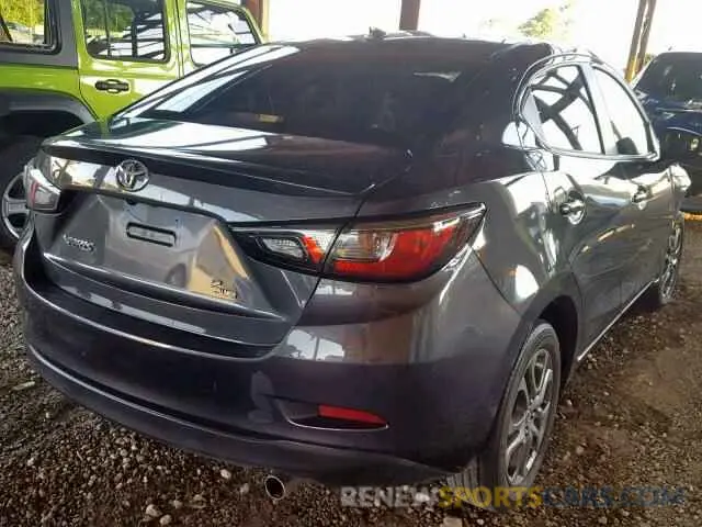 4 Photograph of a damaged car 3MYDLBYV6KY511730 TOYOTA YARIS 2019