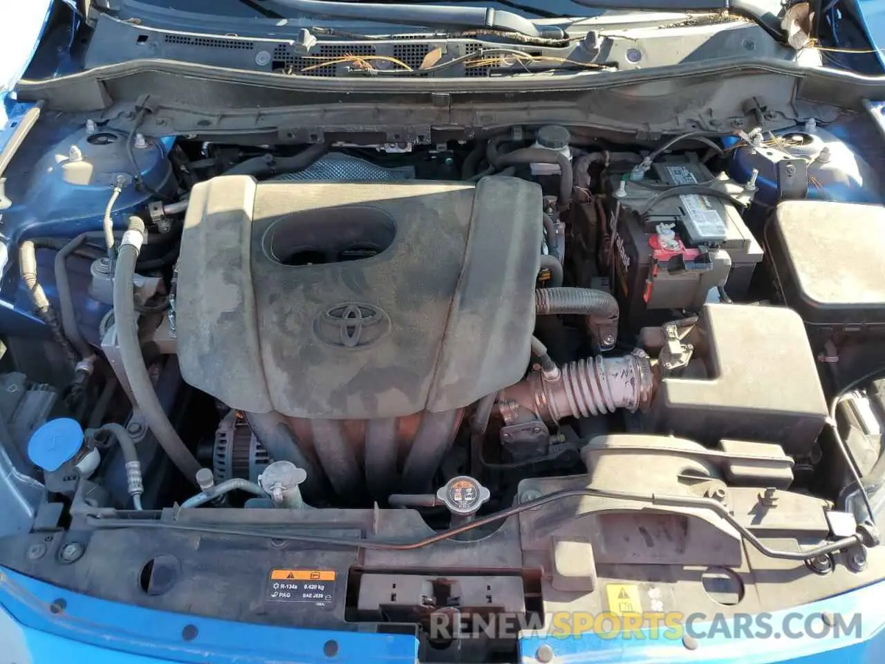 11 Фотография поврежденного автомобиля 3MYDLBYV6KY521903 TOYOTA YARIS 2019