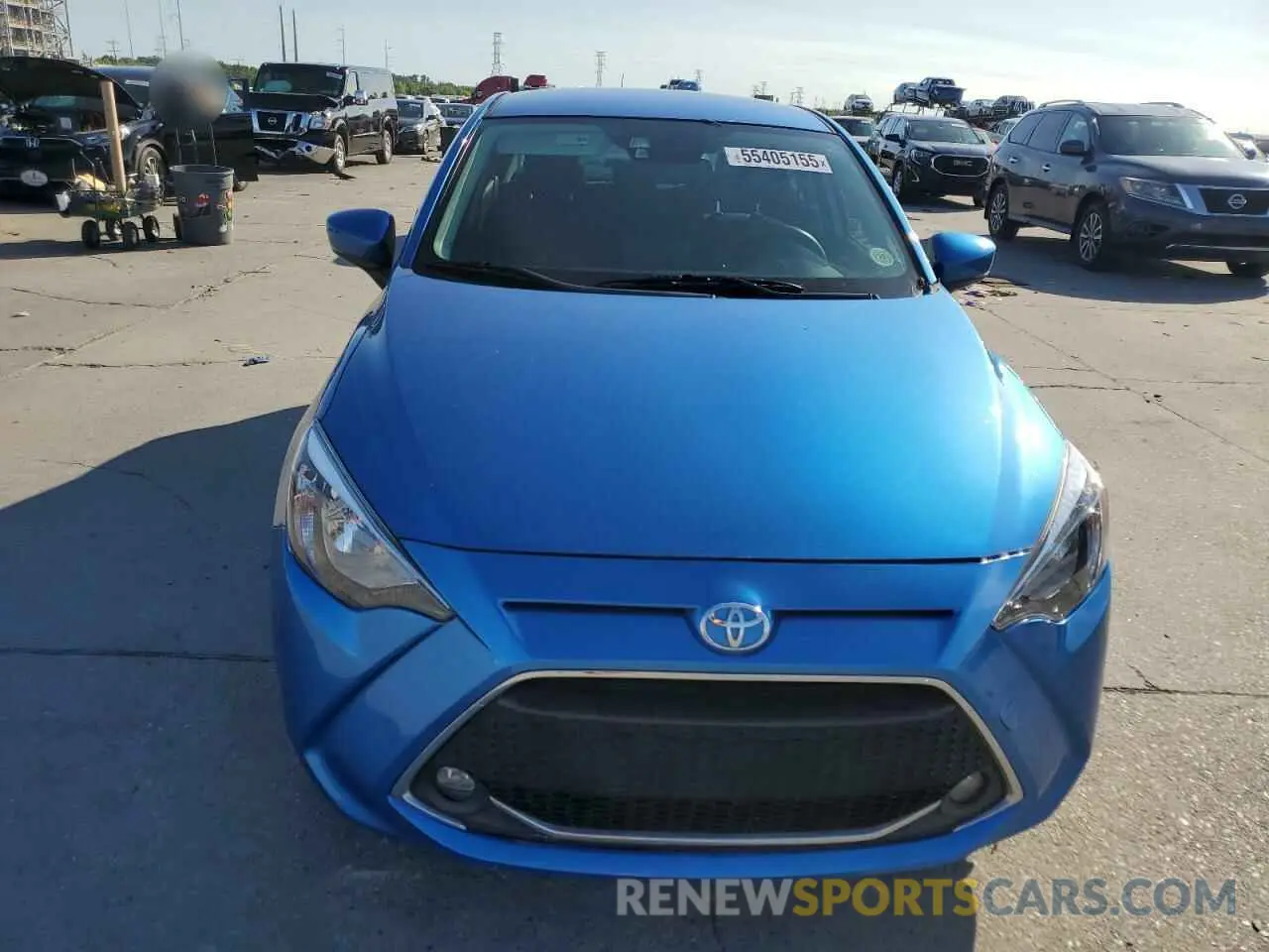 5 Фотография поврежденного автомобиля 3MYDLBYV6KY521903 TOYOTA YARIS 2019