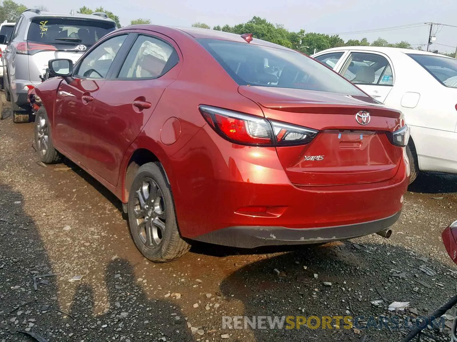 3 Photograph of a damaged car 3MYDLBYV7KY506410 TOYOTA YARIS 2019