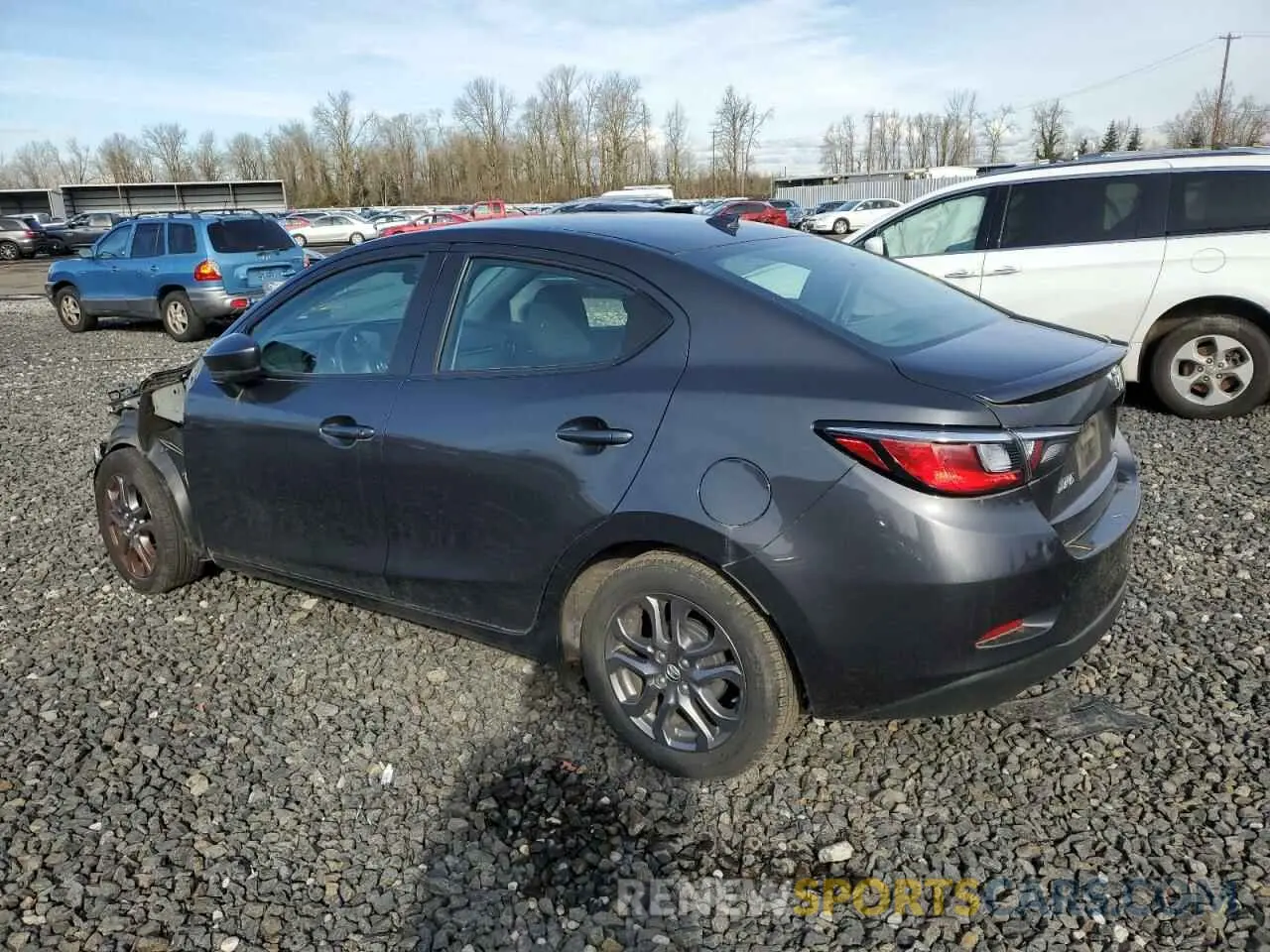 2 Photograph of a damaged car 3MYDLBYV7KY508058 TOYOTA YARIS 2019