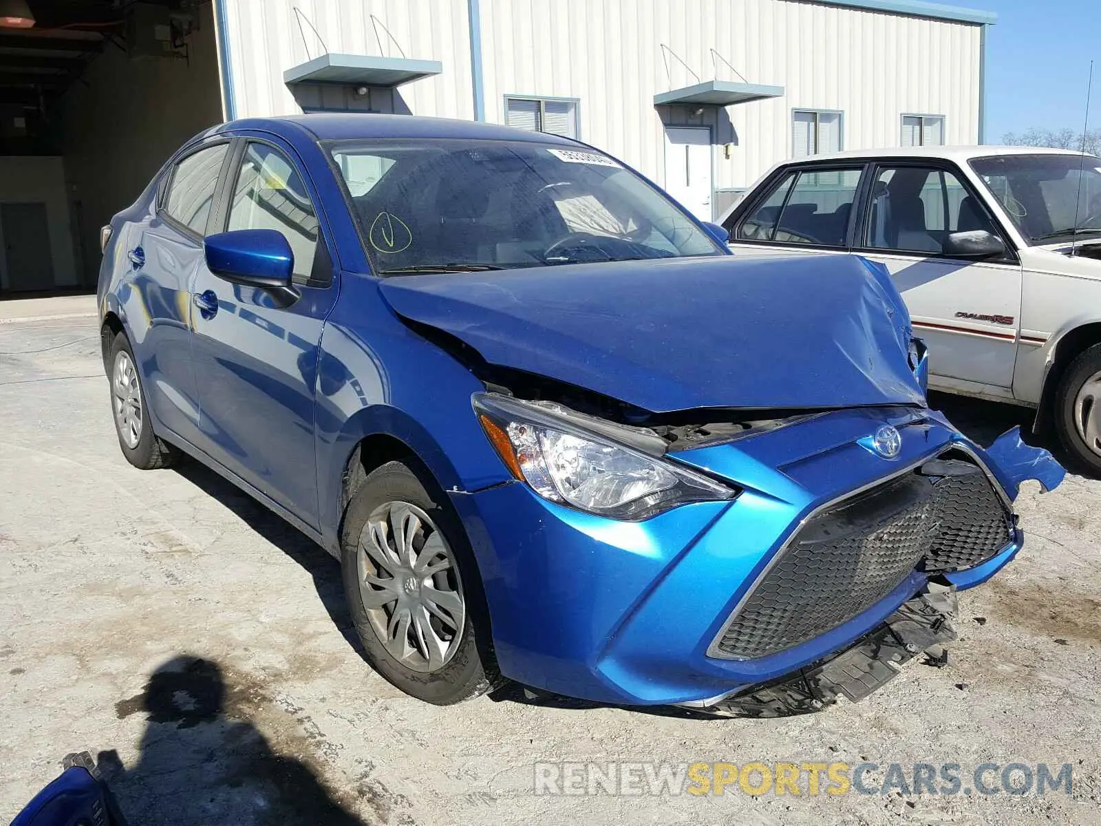 1 Photograph of a damaged car 3MYDLBYV7KY508271 TOYOTA YARIS 2019