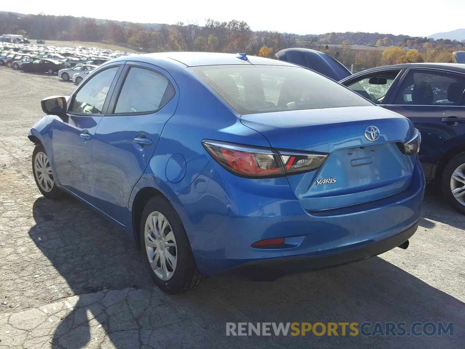 3 Photograph of a damaged car 3MYDLBYV7KY508271 TOYOTA YARIS 2019