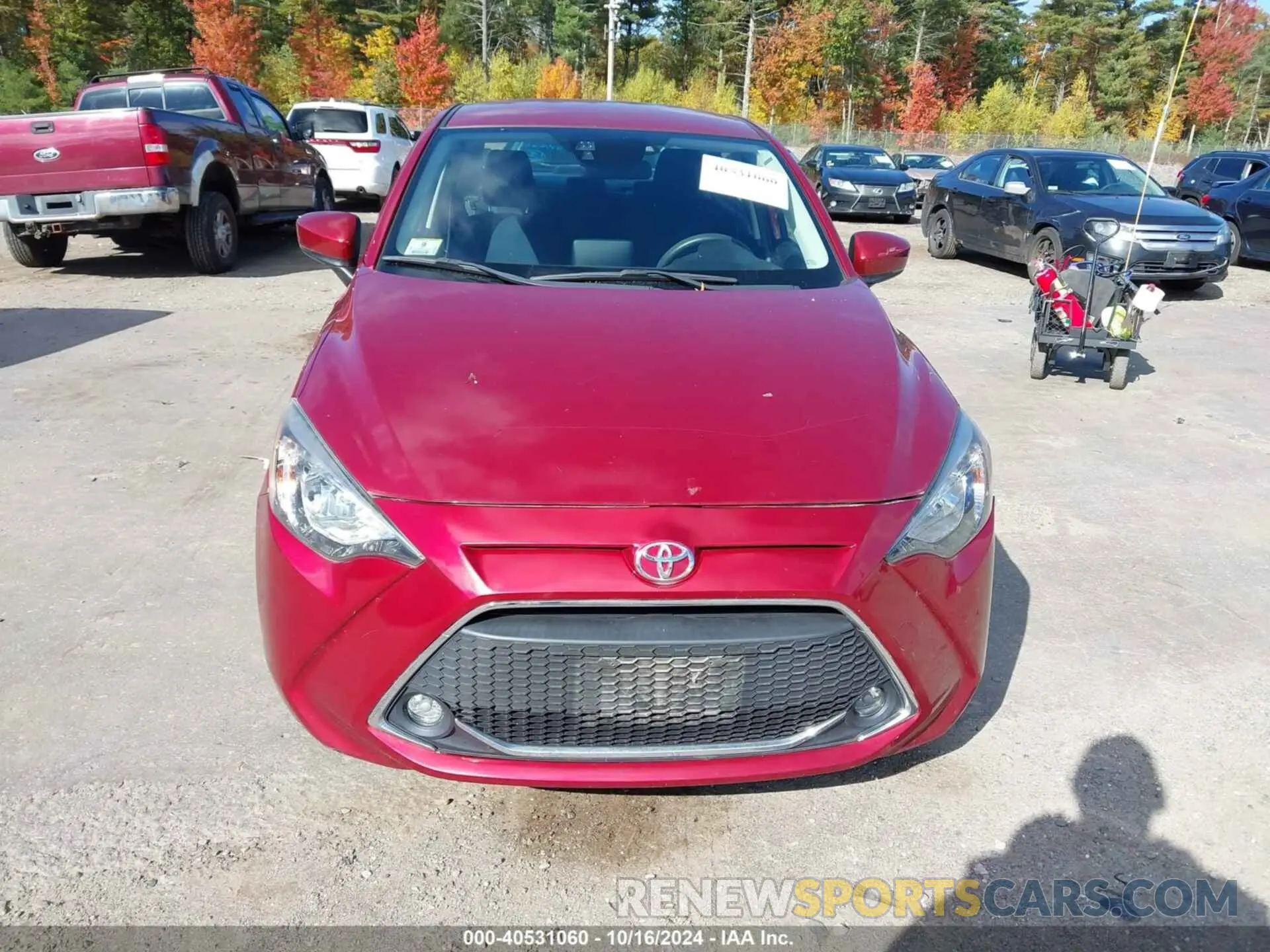 13 Photograph of a damaged car 3MYDLBYV7KY514913 TOYOTA YARIS 2019