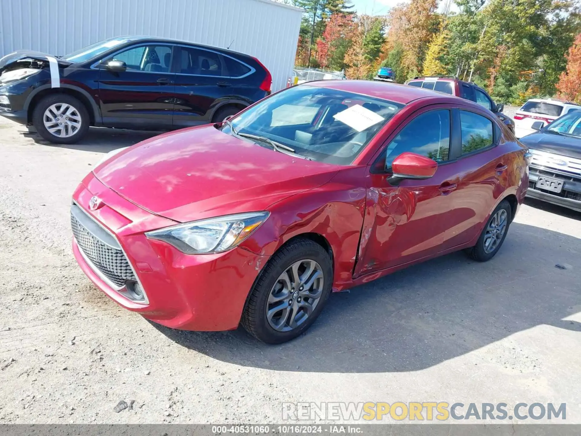 2 Photograph of a damaged car 3MYDLBYV7KY514913 TOYOTA YARIS 2019