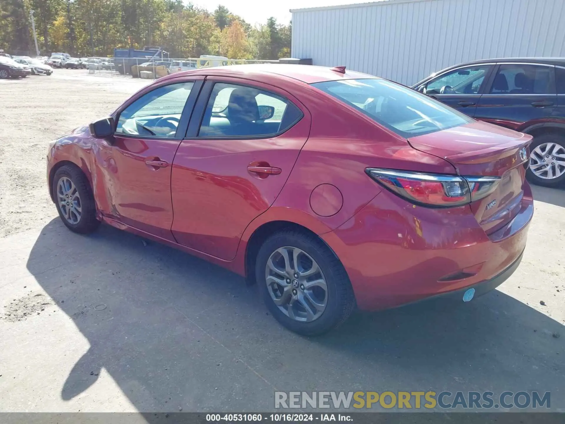 3 Photograph of a damaged car 3MYDLBYV7KY514913 TOYOTA YARIS 2019