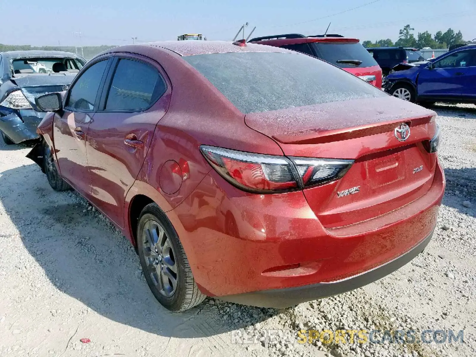 3 Photograph of a damaged car 3MYDLBYV8KY510854 TOYOTA YARIS 2019