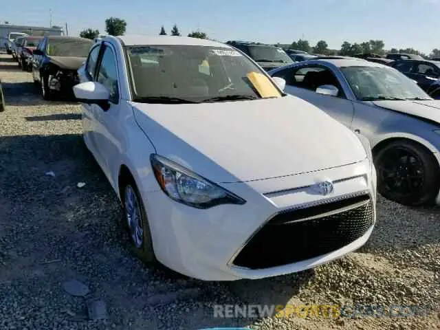 1 Photograph of a damaged car 3MYDLBYV8KY516508 TOYOTA YARIS 2019