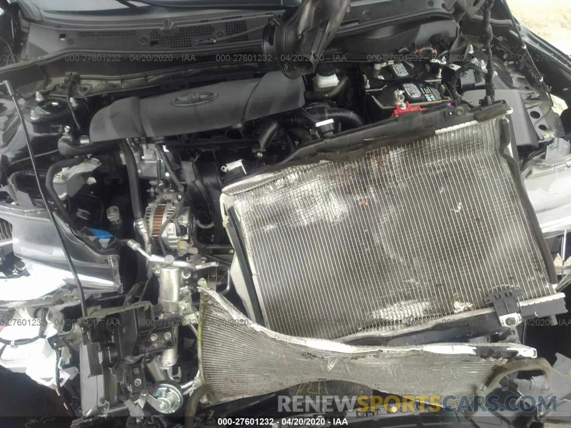 10 Photograph of a damaged car 3MYDLBYV8KY524849 TOYOTA YARIS 2019