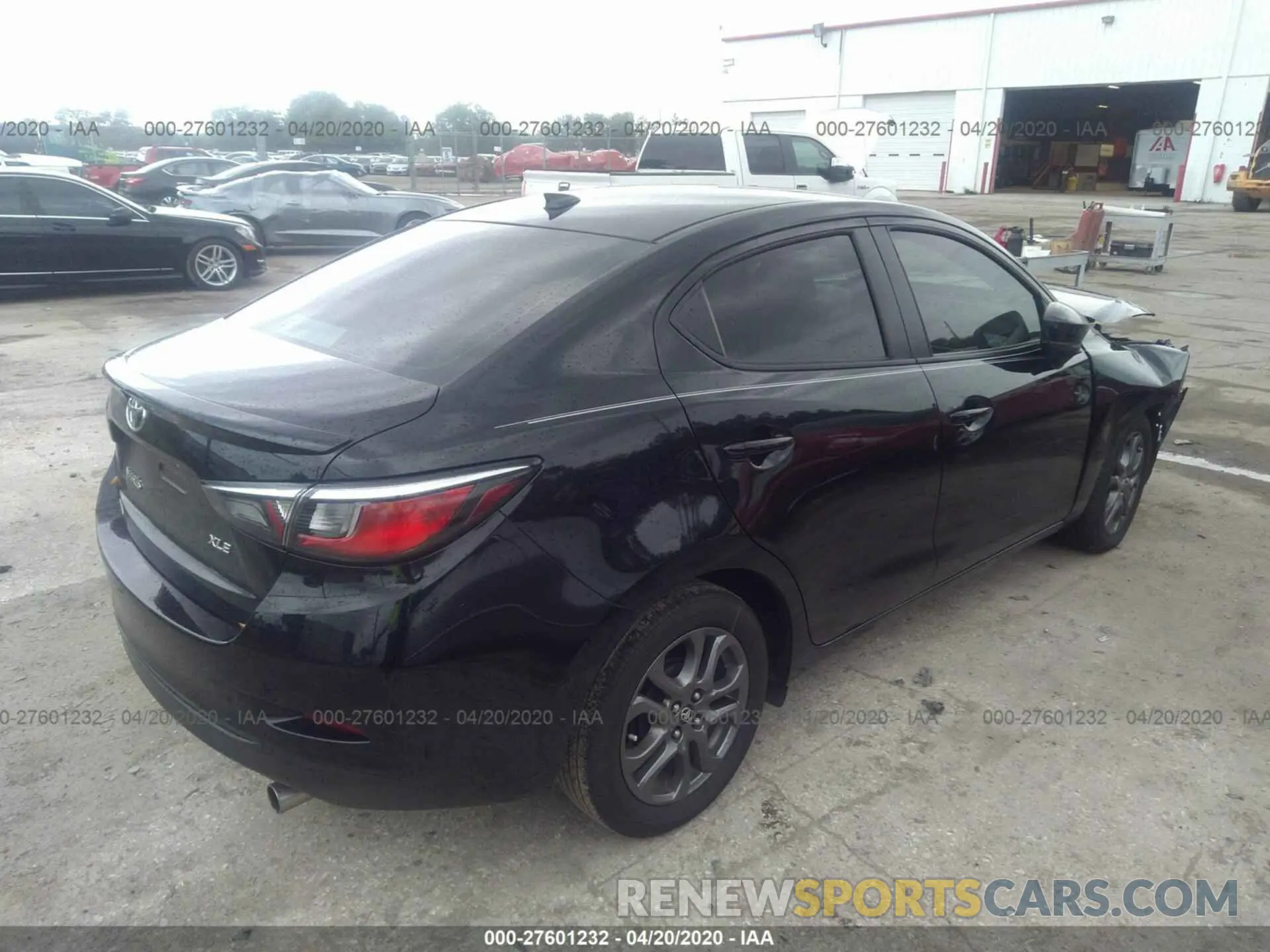 4 Photograph of a damaged car 3MYDLBYV8KY524849 TOYOTA YARIS 2019