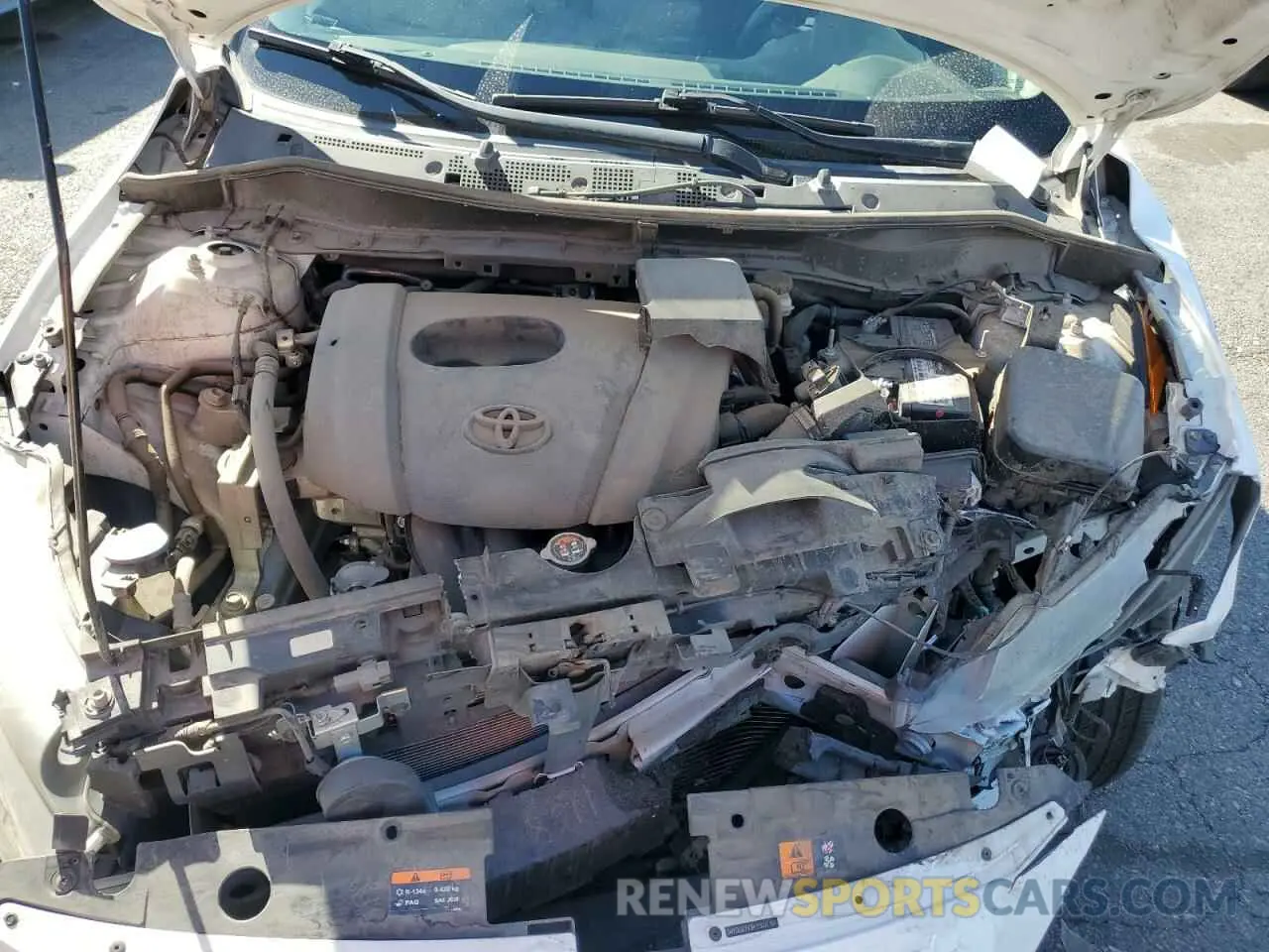 11 Photograph of a damaged car 3MYDLBYV8KY526794 TOYOTA YARIS 2019