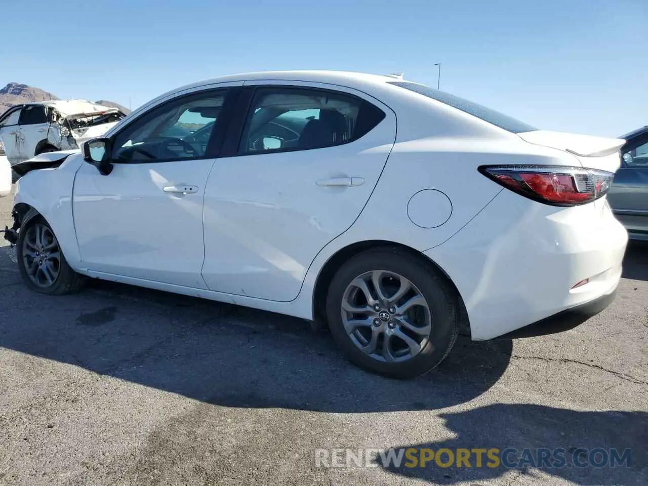 2 Photograph of a damaged car 3MYDLBYV8KY526794 TOYOTA YARIS 2019