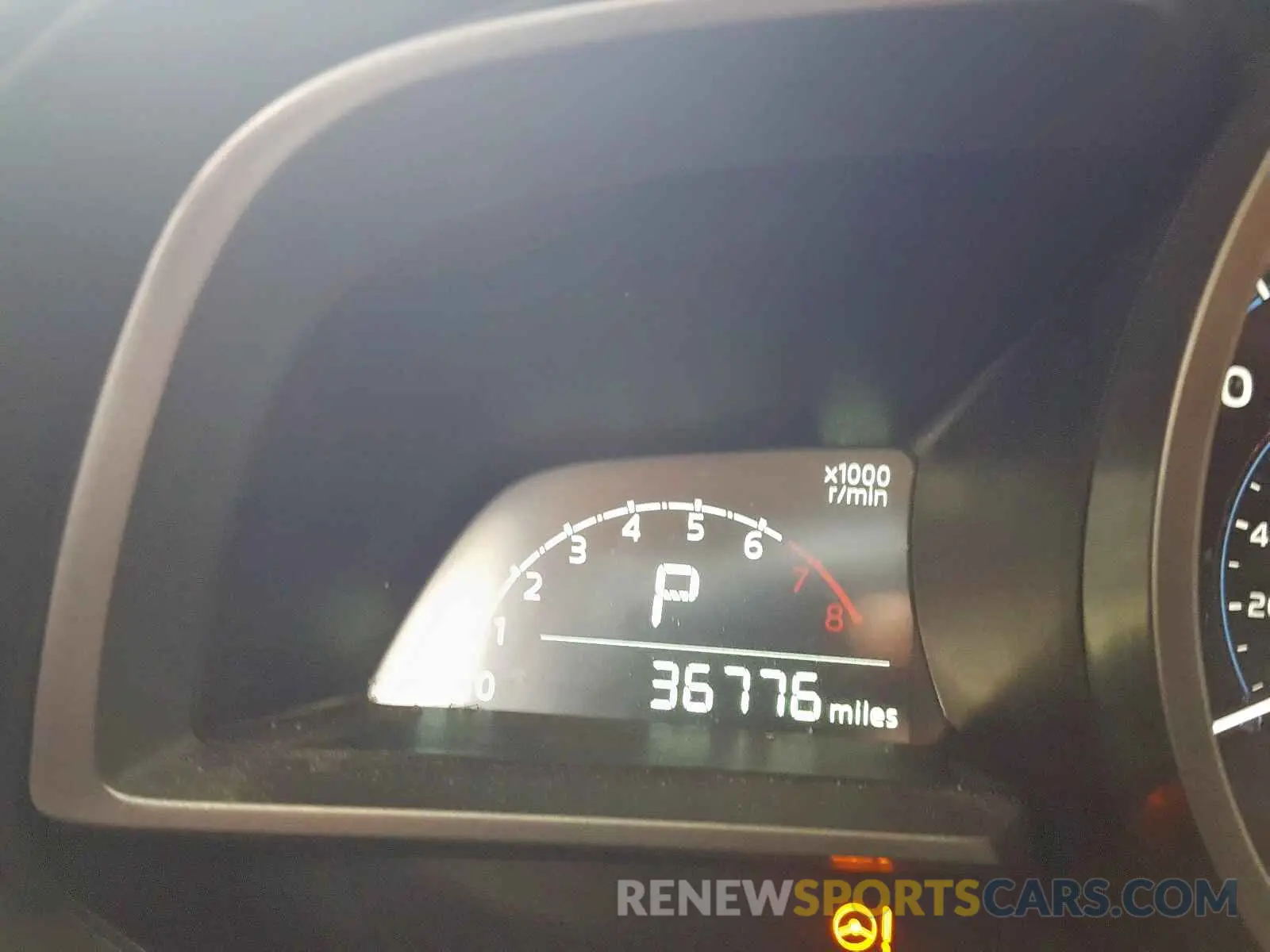 8 Photograph of a damaged car 3MYDLBYV9KY511415 TOYOTA YARIS 2019