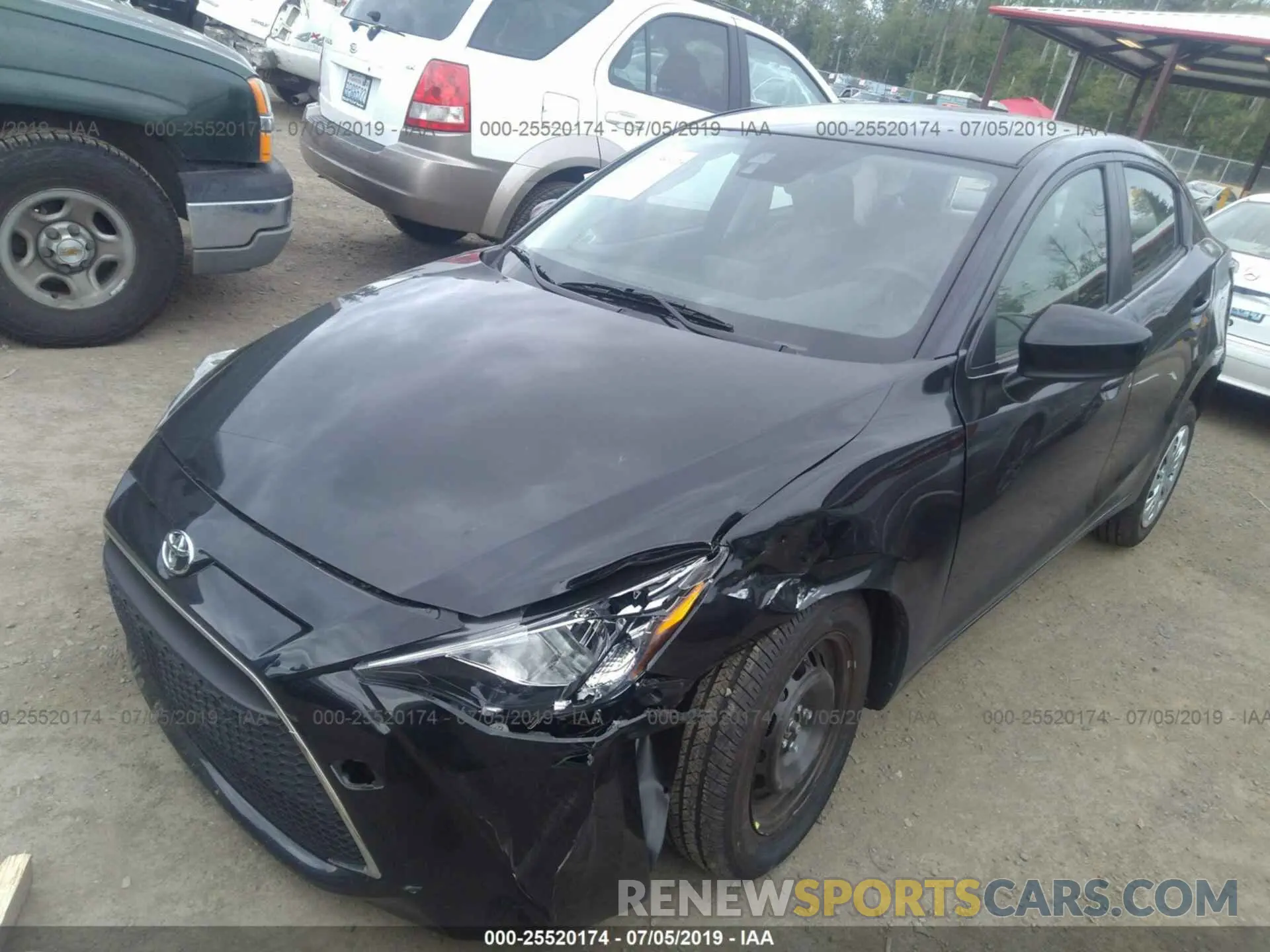 2 Photograph of a damaged car 3MYDLBYV9KY512175 TOYOTA YARIS 2019