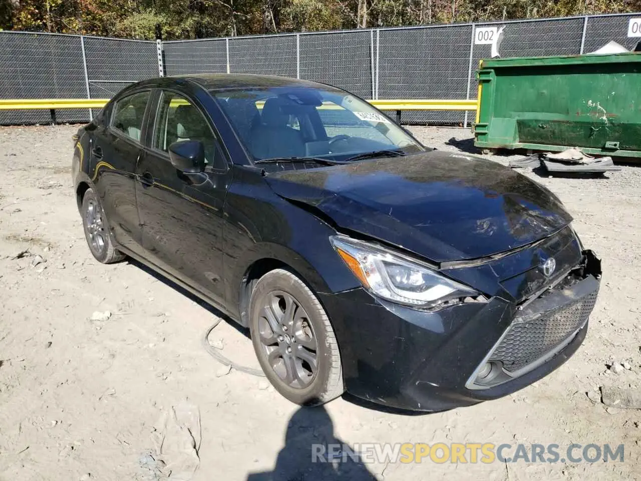 1 Photograph of a damaged car 3MYDLBYV9KY519515 TOYOTA YARIS 2019
