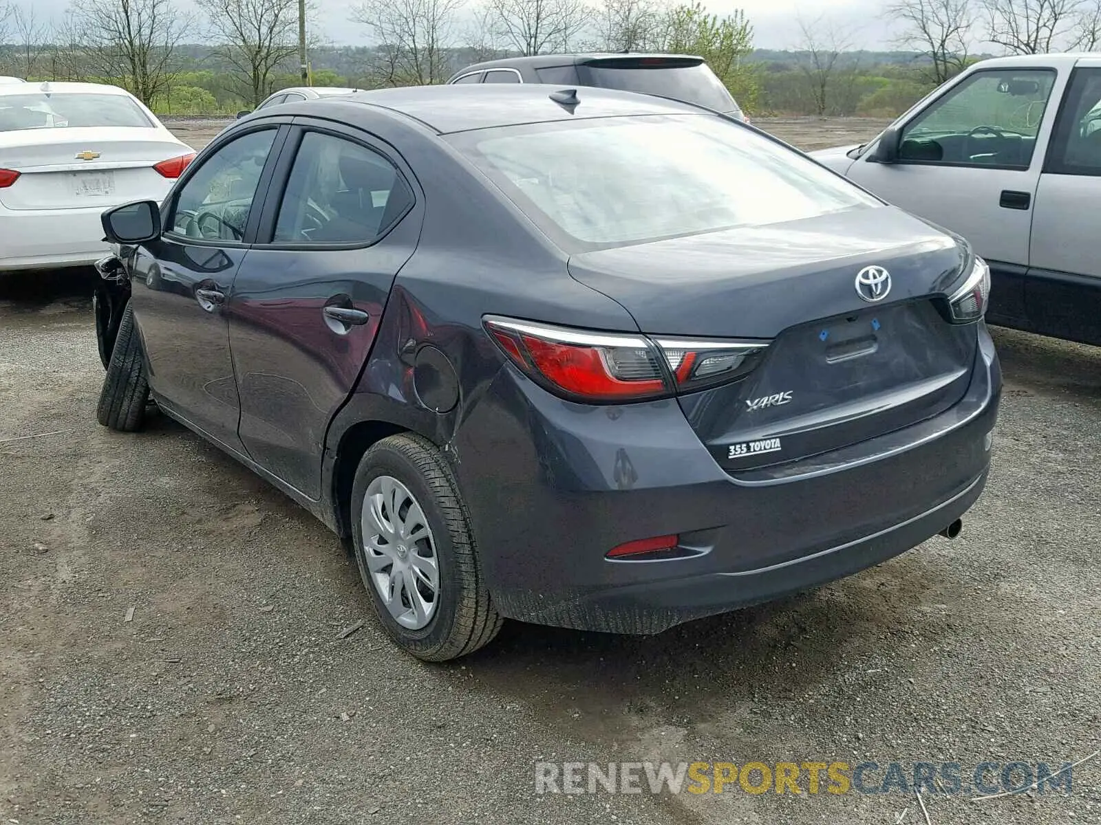 3 Photograph of a damaged car 3MYDLBYVXKY502867 TOYOTA YARIS 2019