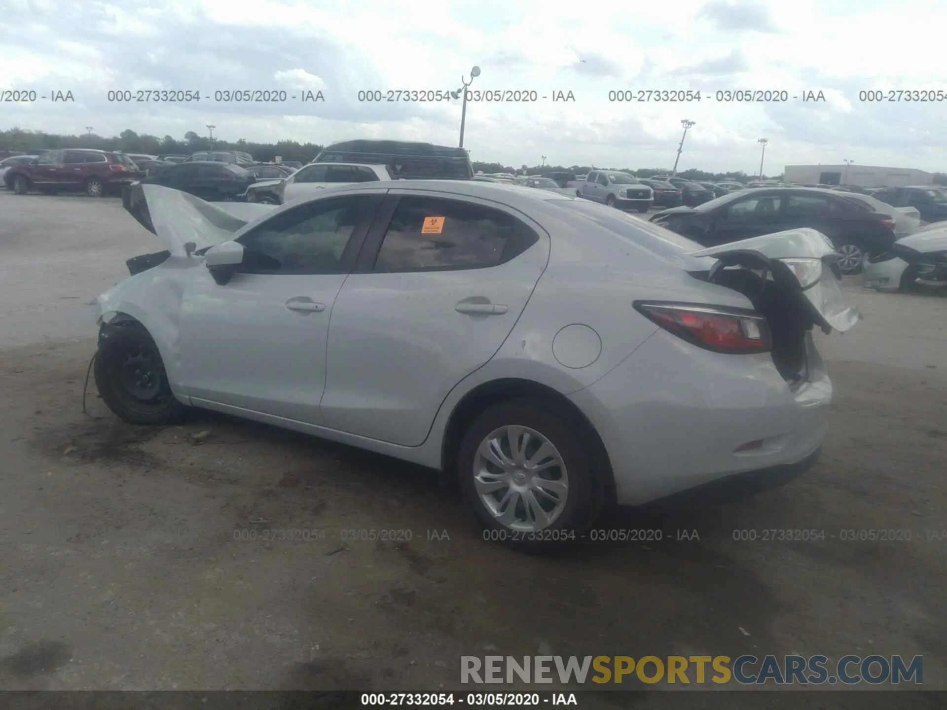 3 Photograph of a damaged car 3MYDLBYVXKY508166 TOYOTA YARIS 2019
