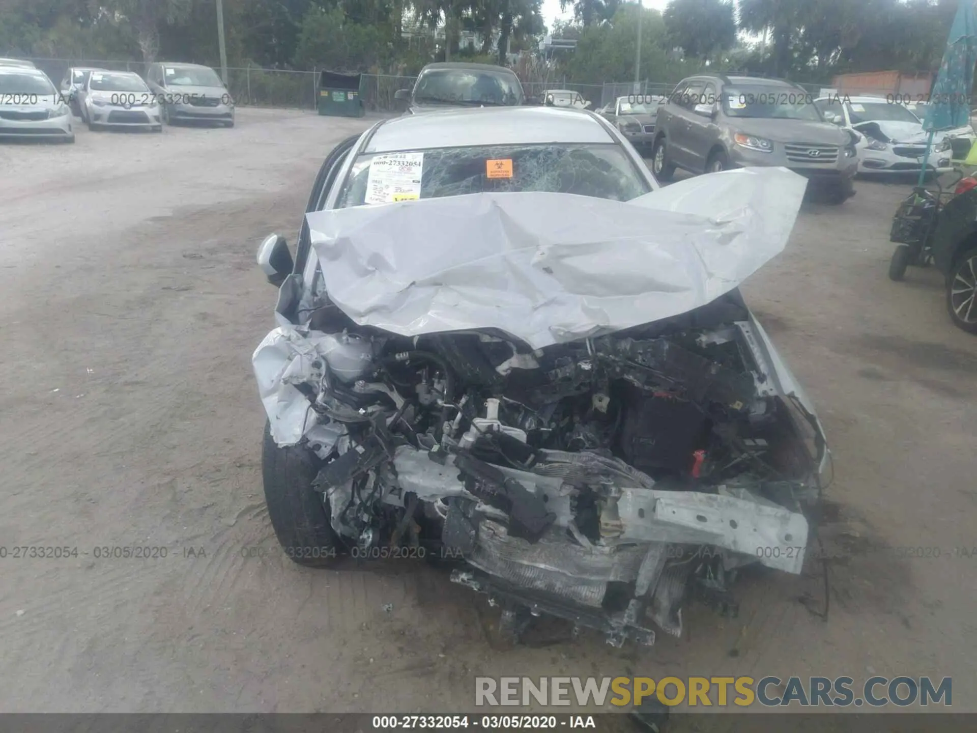 6 Photograph of a damaged car 3MYDLBYVXKY508166 TOYOTA YARIS 2019