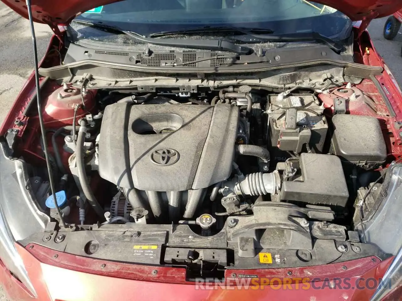 7 Photograph of a damaged car 3MYDLBYVXKY510094 TOYOTA YARIS 2019