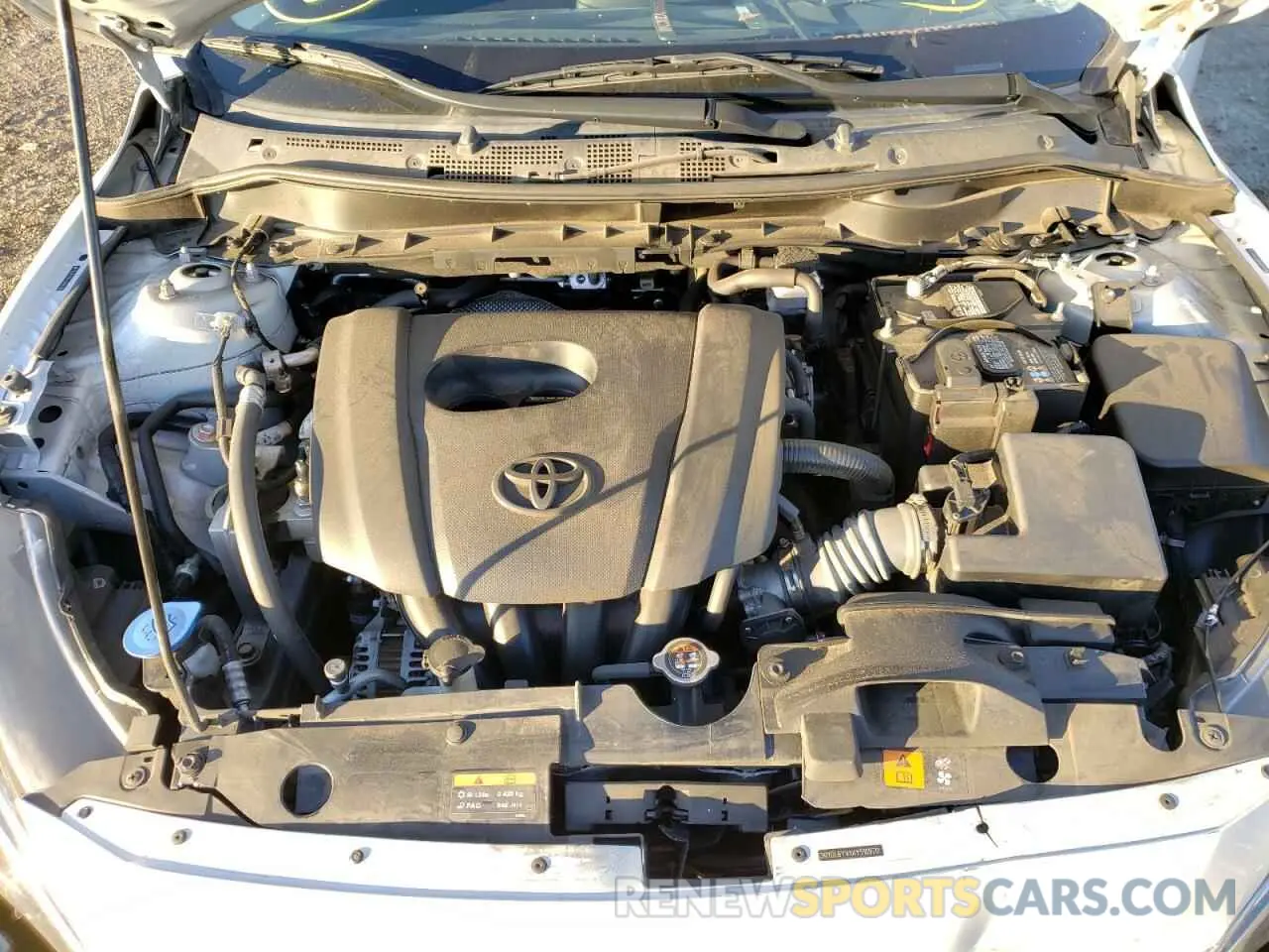 7 Photograph of a damaged car 3MYDLBYVXKY510970 TOYOTA YARIS 2019