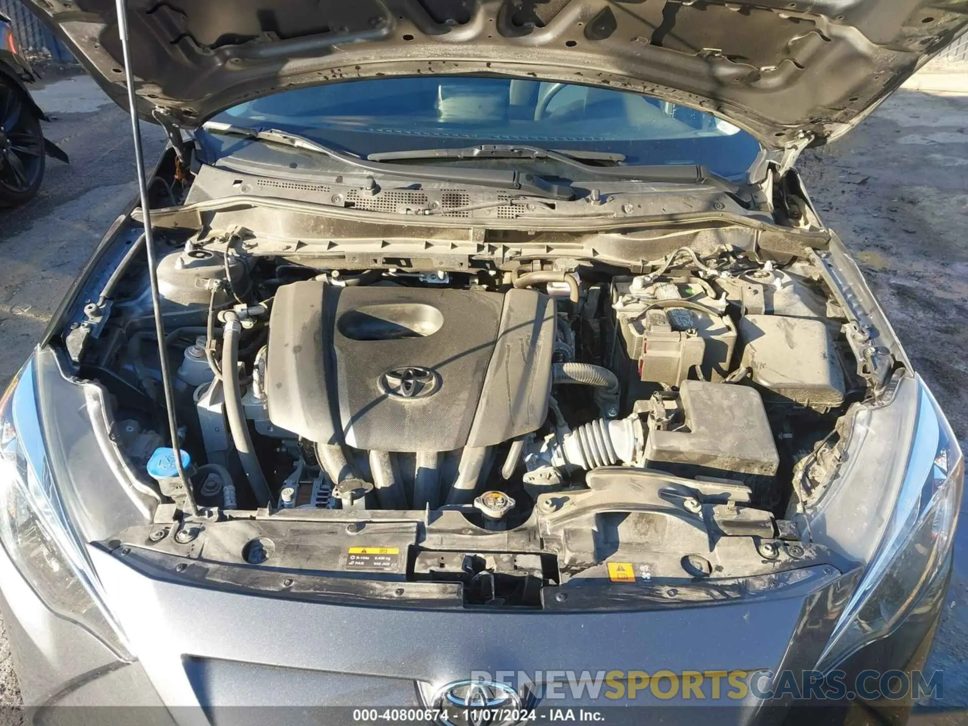 10 Фотография поврежденного автомобиля 3MYDLBYVXKY523170 TOYOTA YARIS 2019