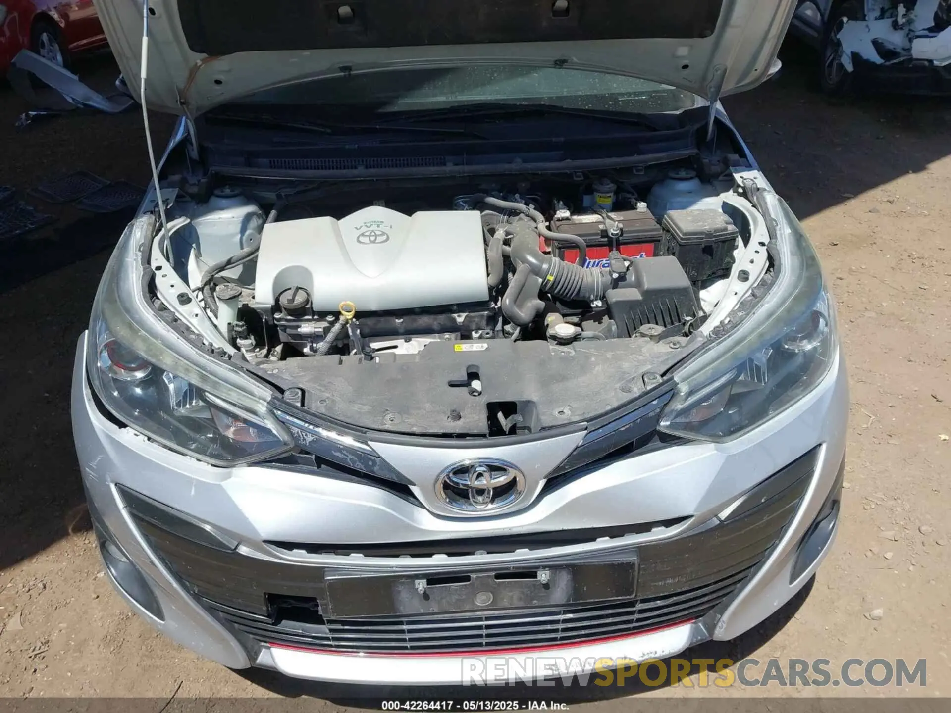 10 Photograph of a damaged car MR2B29F39K1143298 TOYOTA YARIS 2019