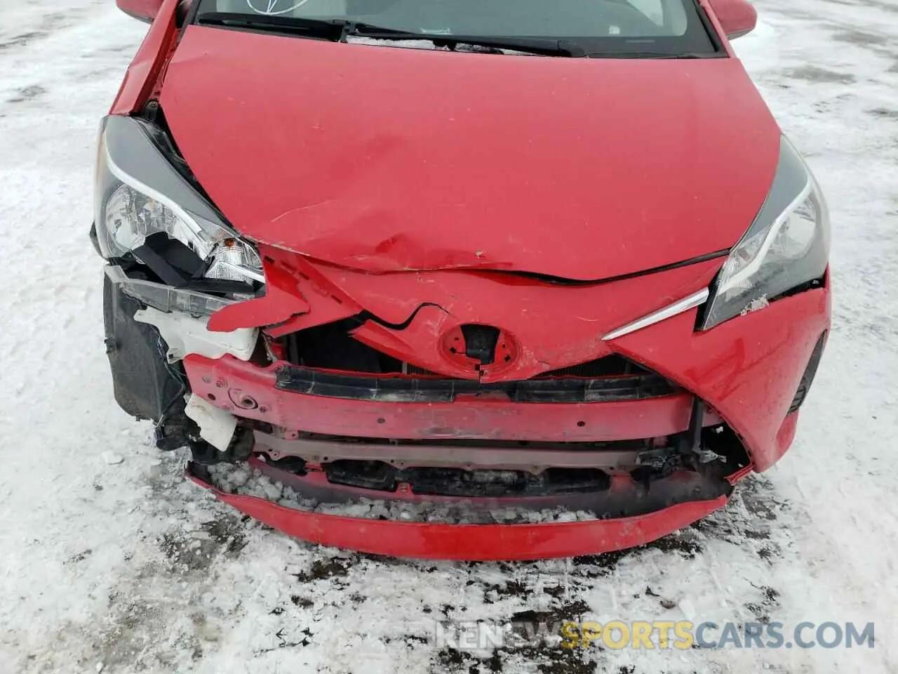 9 Photograph of a damaged car VNKJTUD3XKA104300 TOYOTA YARIS 2019