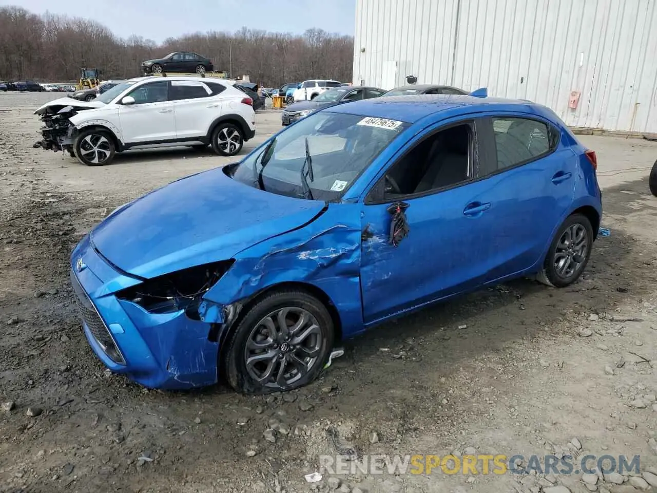 1 Photograph of a damaged car 3MYDLBJV1LY700720 TOYOTA YARIS 2020