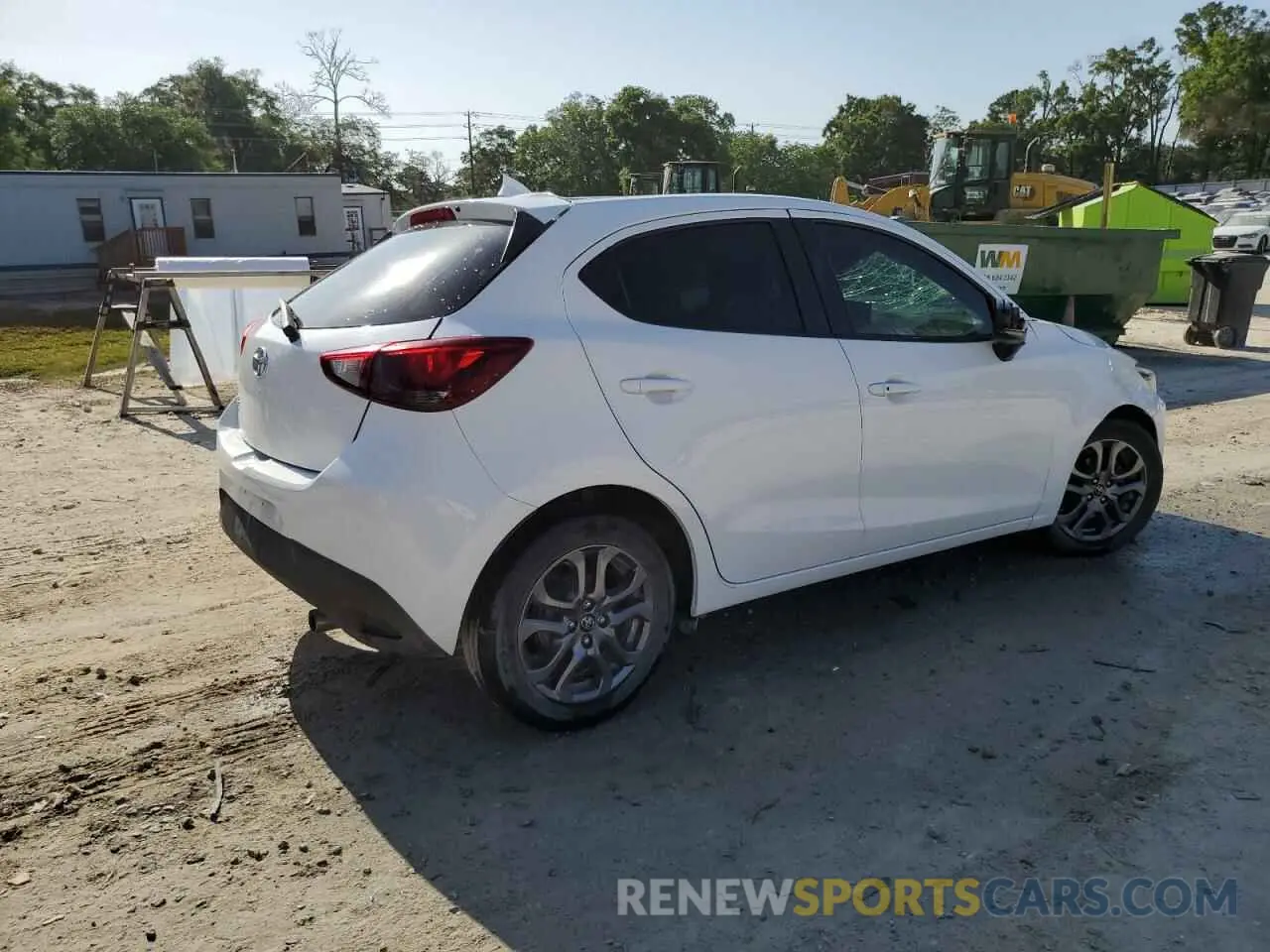 3 Фотография поврежденного автомобиля 3MYDLBJV1LY701432 TOYOTA YARIS 2020