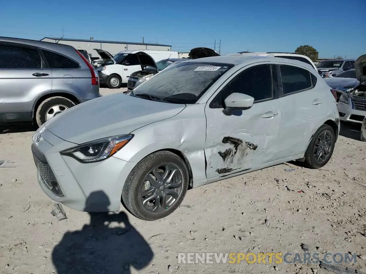 1 Photograph of a damaged car 3MYDLBJV1LY704346 TOYOTA YARIS 2020