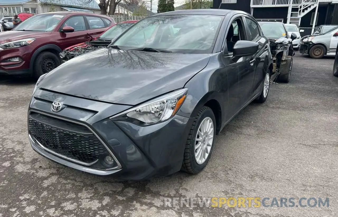 1 Фотография поврежденного автомобиля 3MYDLBJV5LY713969 TOYOTA YARIS 2020